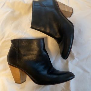 Rachel Comey Black ankle boots.